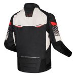 Jakna LS2 APEX muška crno belo crvena - Image 2