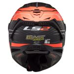 Kaciga LS2 Full Face FF805 THUNDER CARBON ATTACK crveno žuta - Image 3