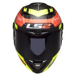 Kaciga LS2 Full Face FF805 THUNDER CARBON ATTACK crveno žuta - Image 4