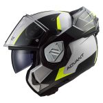 Kaciga LS2 Flip Up FF906 ADVANT CODEX belo crna sa naočarima - Image 3