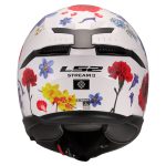 Kaciga LS2 Full Face FF808 STREAM II FLOWERS bijela sa naočarima - Image 4